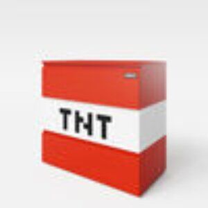 Brand new Minecraft 3 Drawer Chest TNT